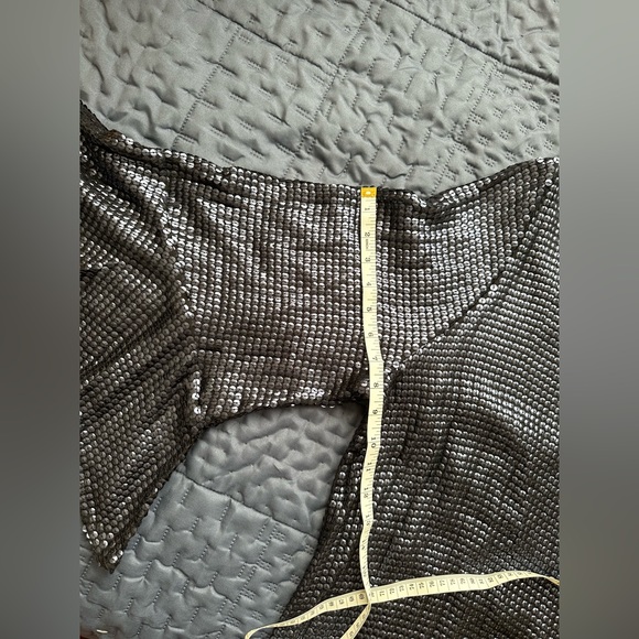 Trouvé navy blue sequin top XXl - Picture 7 of 8
